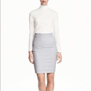 NWOT Grey Pencil skirt